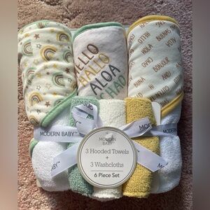 Baby Towel and washcloth set